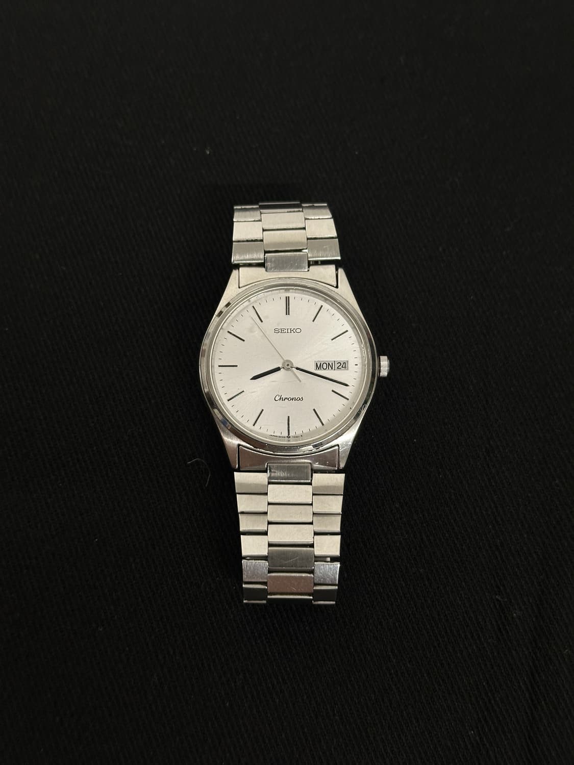 Seiko Vintage 세이코 크로노스 데이데이트 시계 상품이미지2