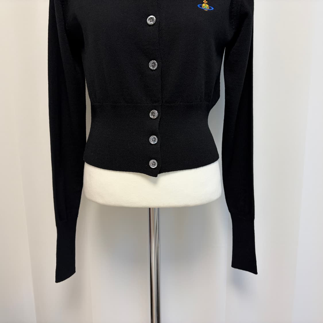 비비안웨스트우드 베아 크롭 울 가디건 상품이미지5