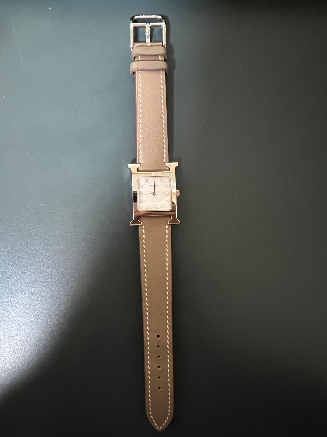 에르메스 H아워 다이아 세팅 자개판 스몰 상품이미지3