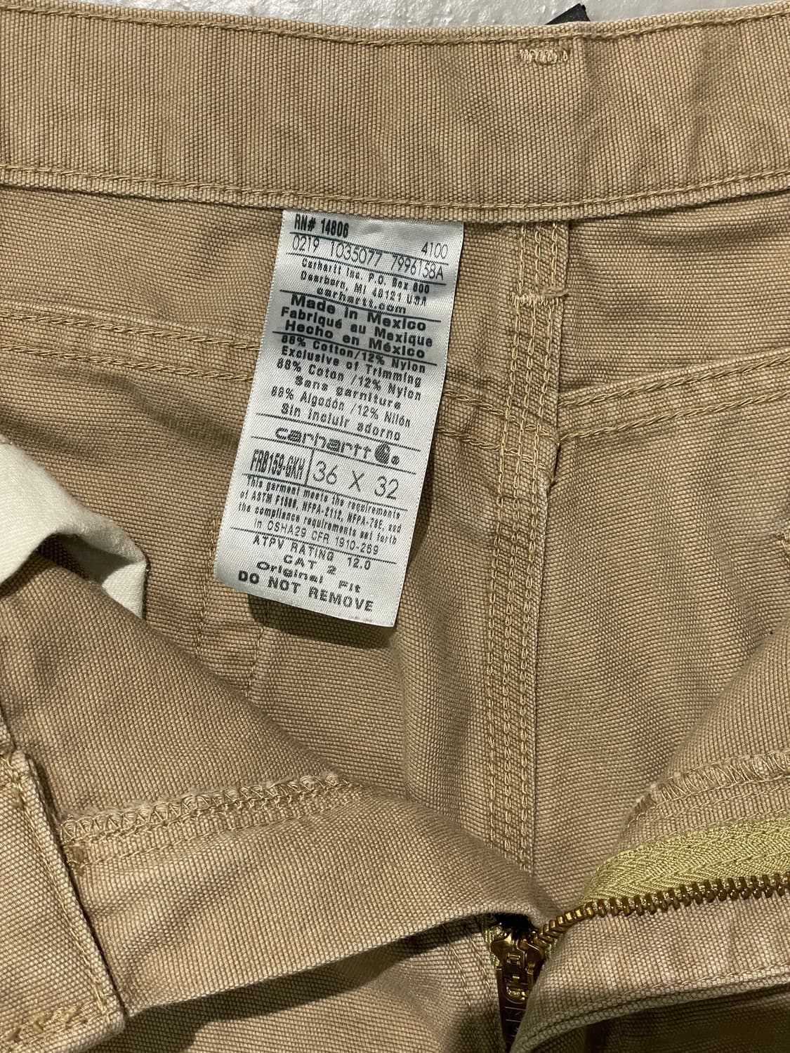 칼하트 FR 워크 팬츠 (real work pants) 상품이미지6