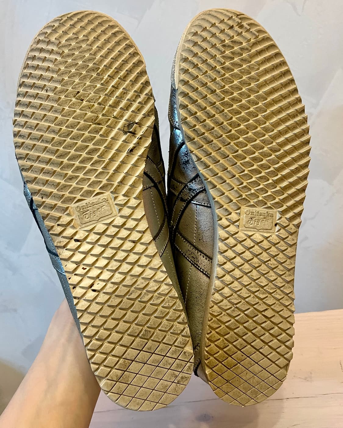 Onitsuka Tiger 오니츠카 타이거 멕시코 66 SD 실버 260 상품이미지9