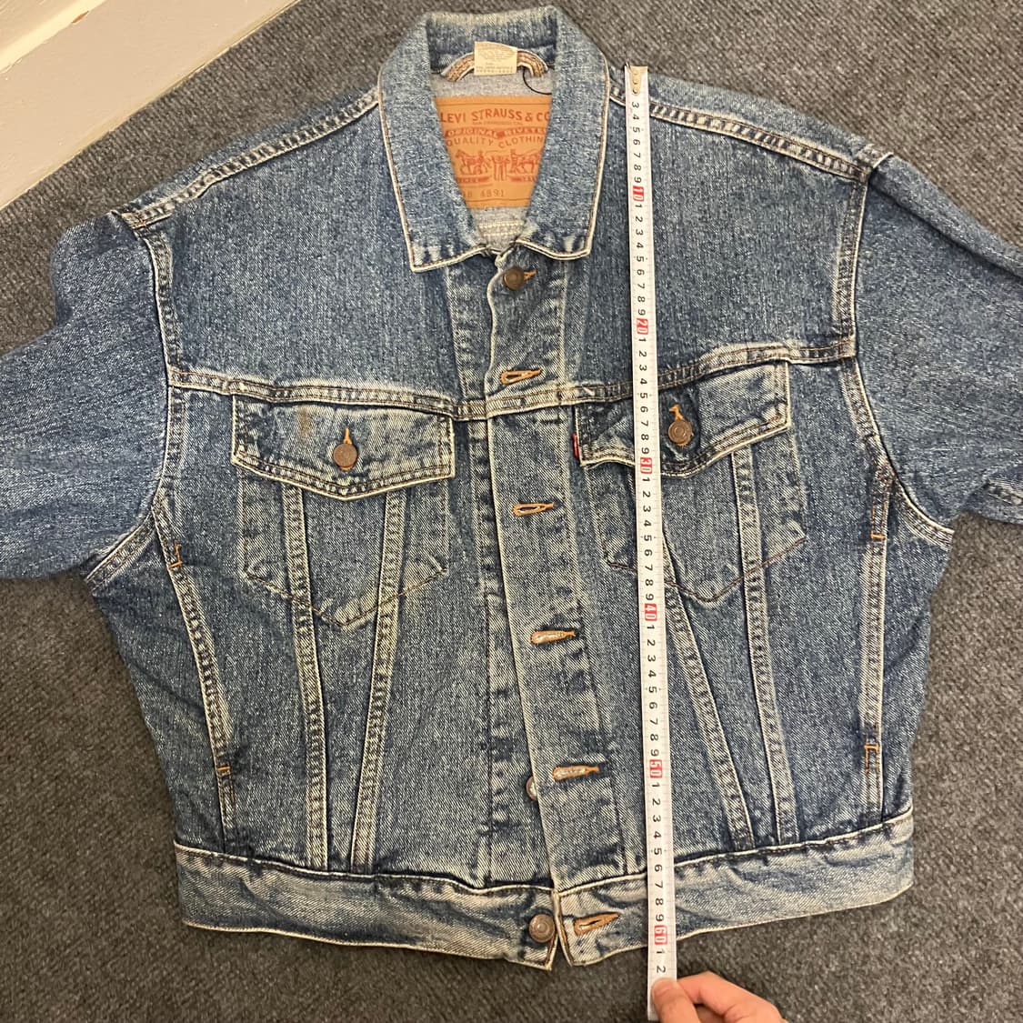 N133 90s 리바이스 데님 청자켓 상품이미지8