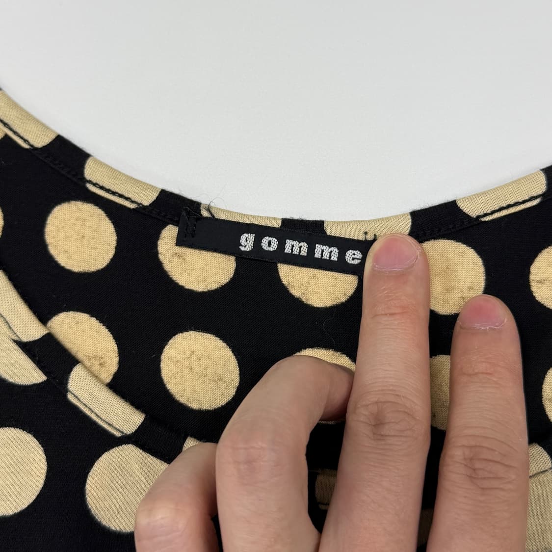 Gomme dot sleeveless 상품이미지4