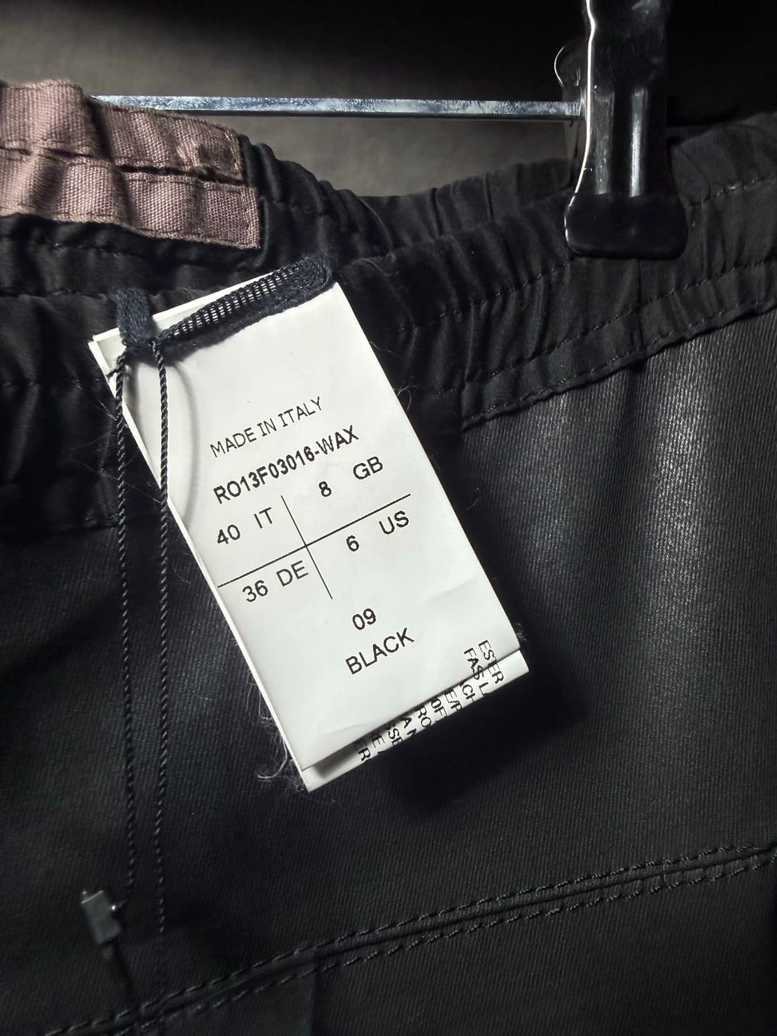 Rick Owens 13FW ’Plinth‘ Coated Legging  상품이미지9