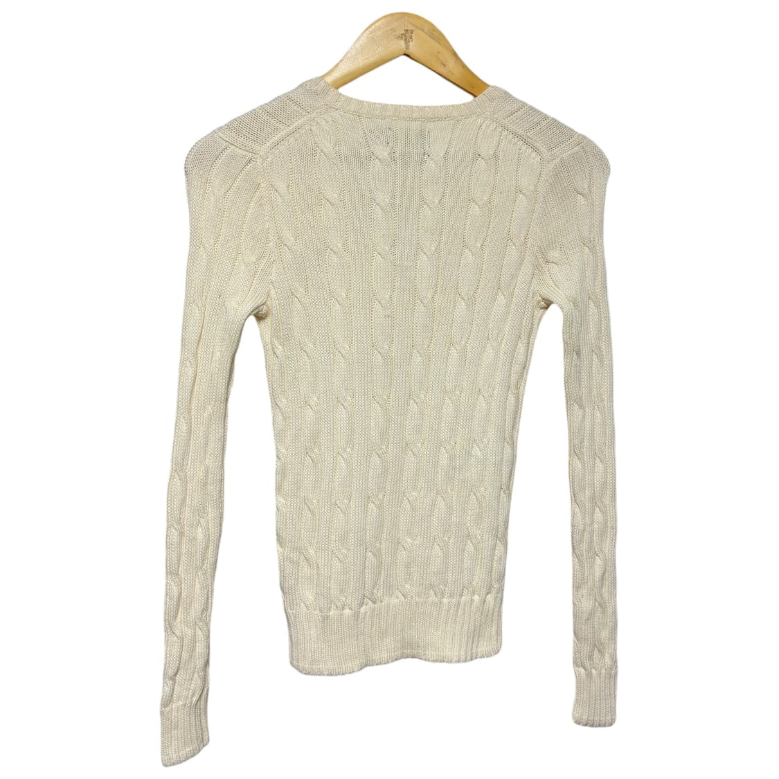 3776 폴로 랄프로렌 베이지 꽈베기 케이블니트 상품이미지3