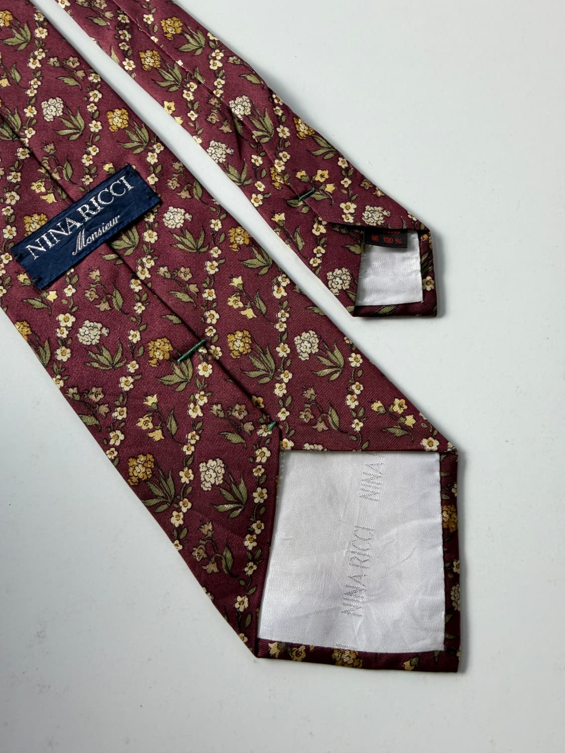 니나리치(Nina ricci) 실크 넥타이 8.7cm 상품이미지5