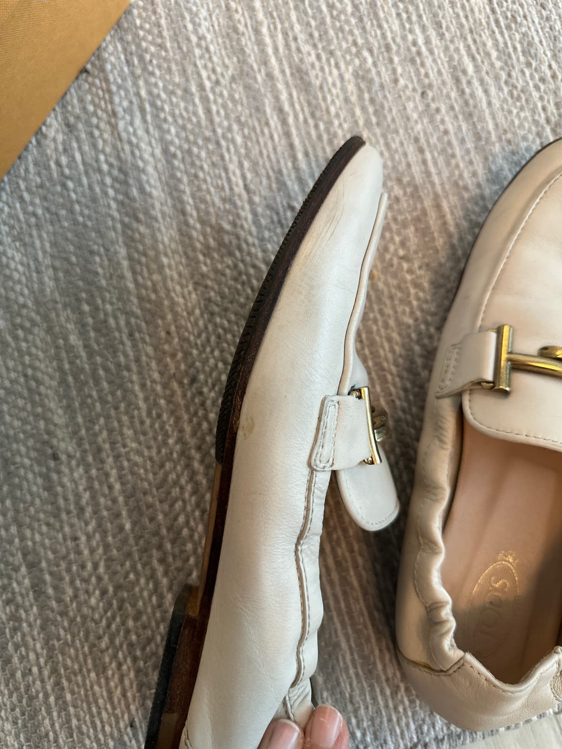 토즈 더블티로퍼 화이트 36(230) 상품이미지5