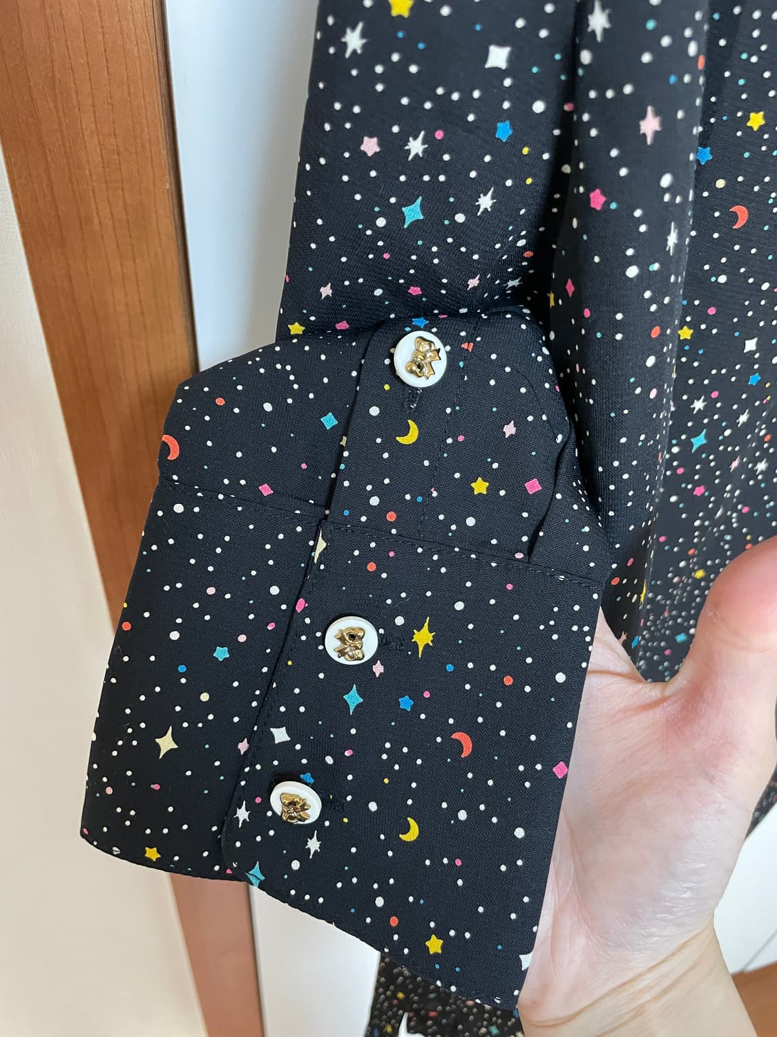 시눈 우주 블라우스 상품이미지4