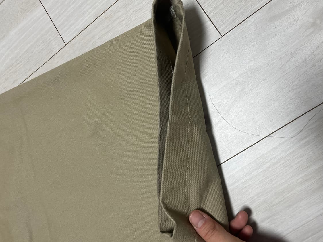 디키즈 더블니 85238 루즈핏 워크팬츠 카키 33 상품이미지7