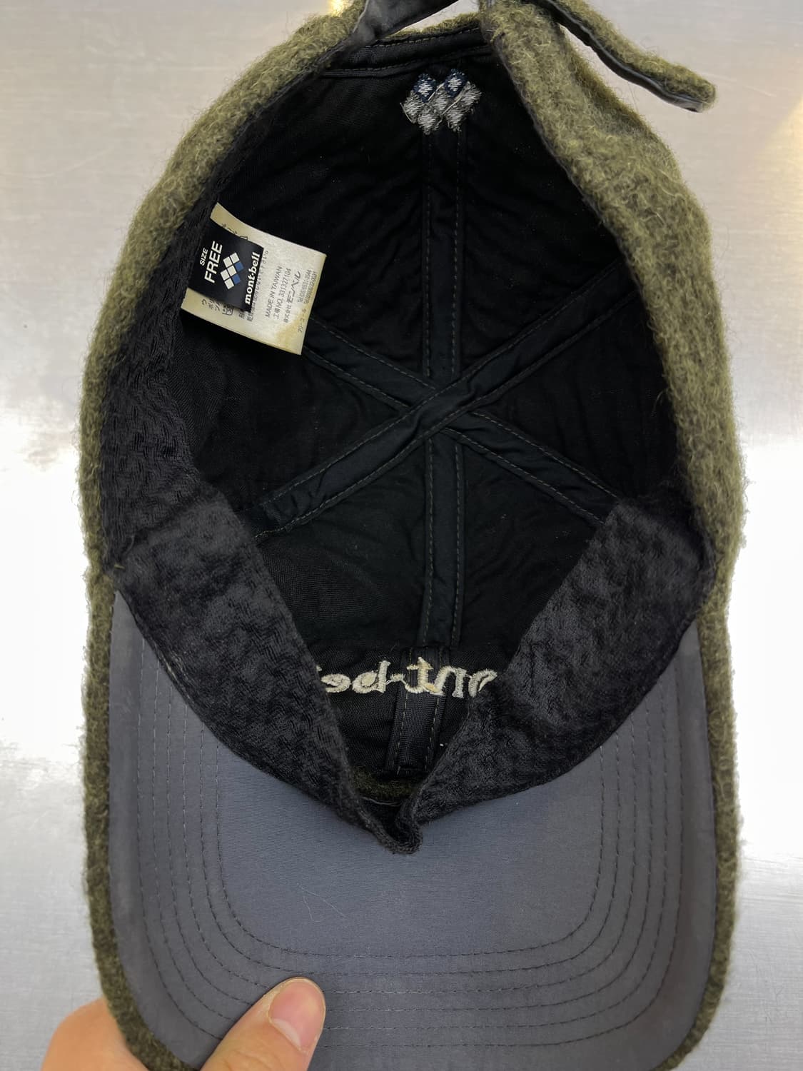 몽벨 울 파일 볼캡 상품이미지4