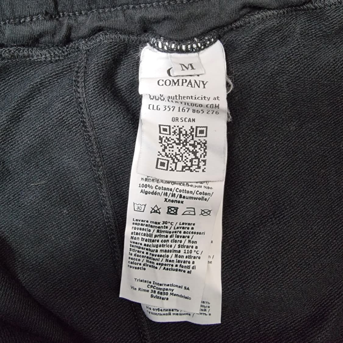 CP컴퍼니 다이애그널 레이즈드 플리스 카고 조거 팬츠 상품이미지6