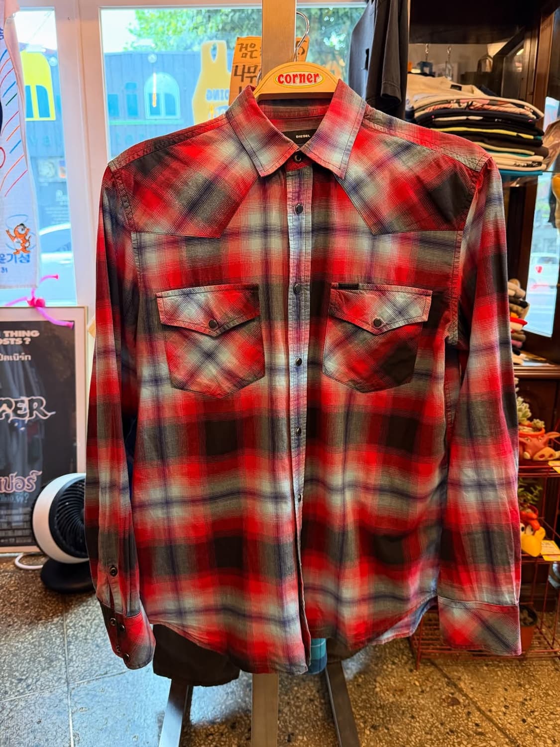 DIESEL Western Shirt 디젤 웨스턴 셔츠 상품이미지2