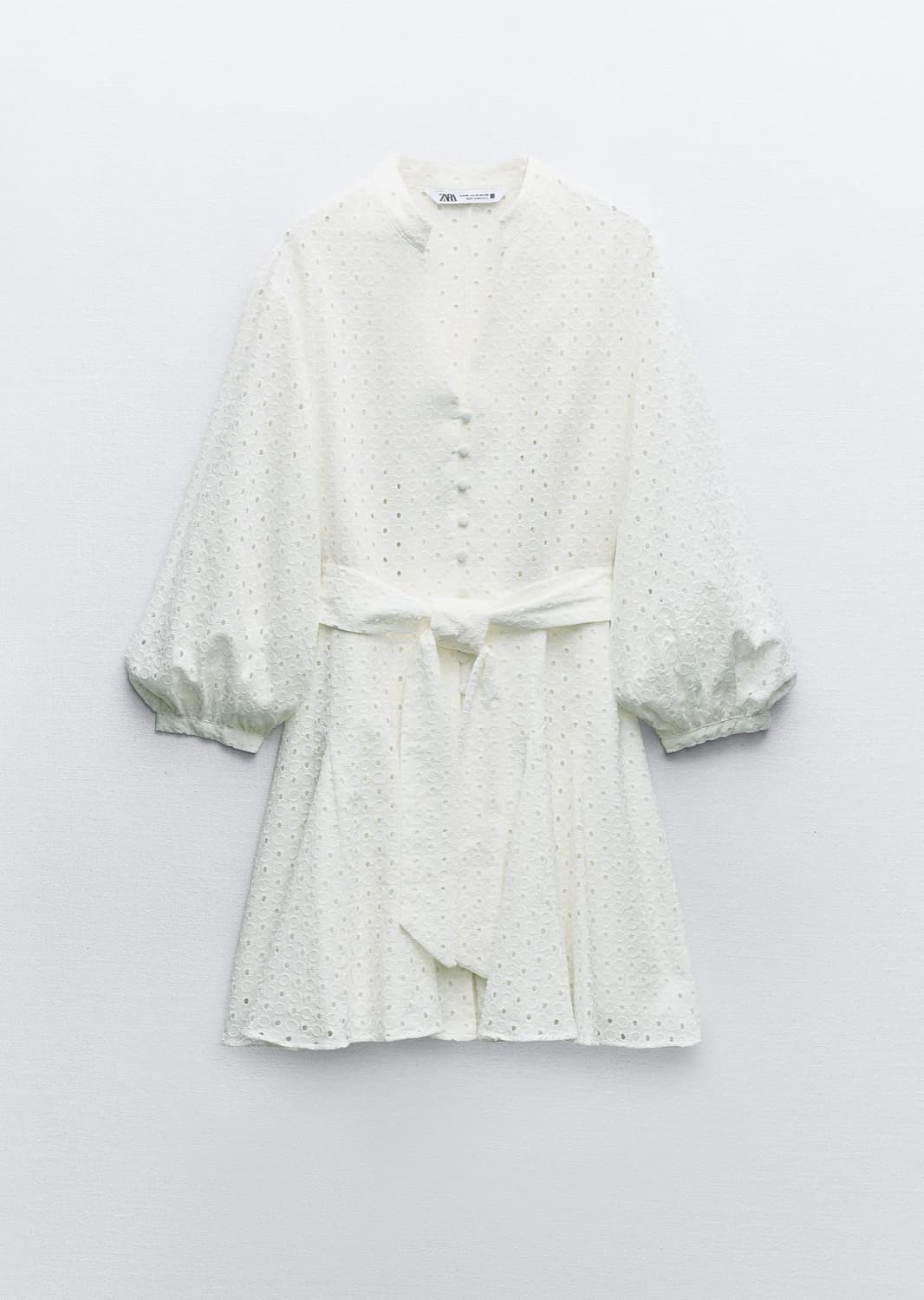 ZARA 자라 아일렛 자수 원피스 상품이미지3