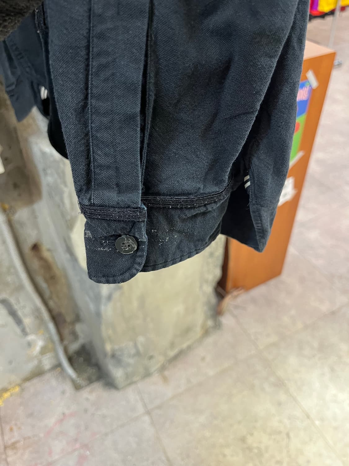 폴로 랄프로렌 뉴욕 패치 셔츠 블랙 S #csz655 상품이미지9