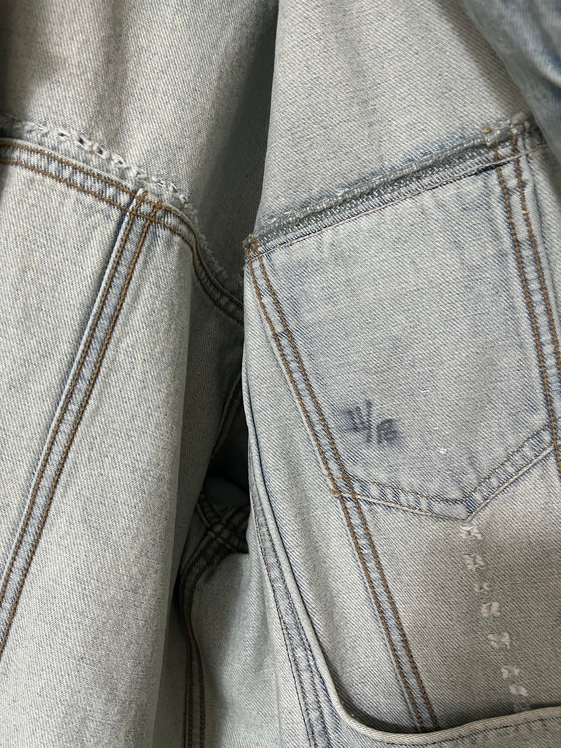 KIMHEKIM 김해김 데미지연청자켓 상품이미지10