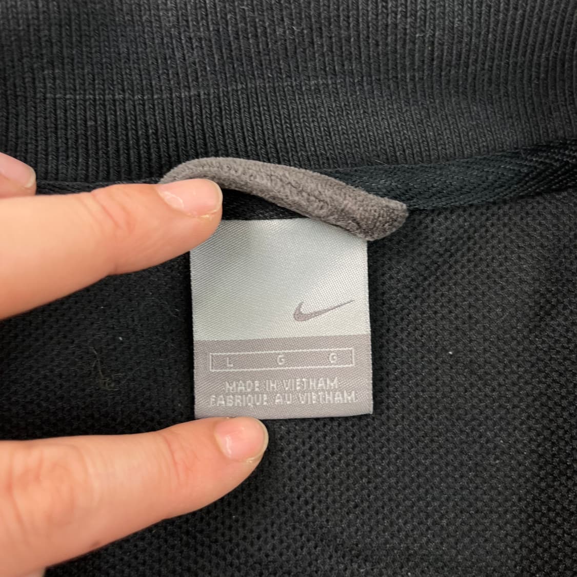 100 나이키 벨벳 올드스쿨 풀 집업 져지 상품이미지3