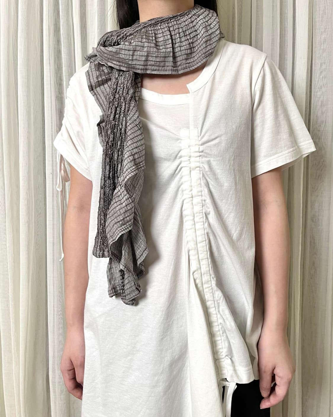 이세이미야케 me 링클 러플 스카프 issey miyake scarf 상품이미지7