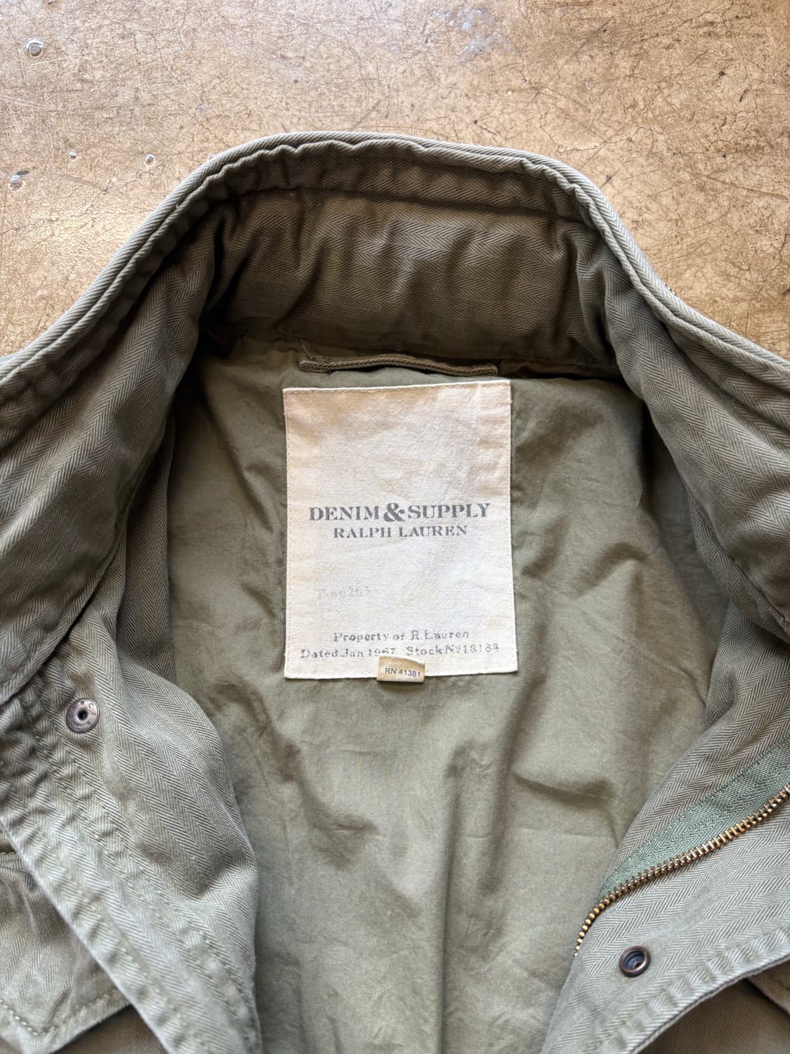 폴로 서플라이 인디언 헤드 m65 필드 자켓 상품이미지6