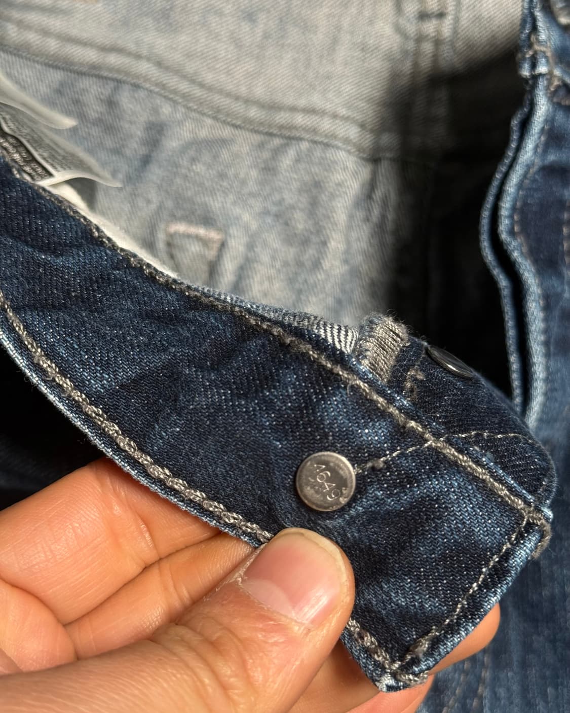 리바이스 501 스트레이트 핏 데님 팬츠 34 상품이미지3