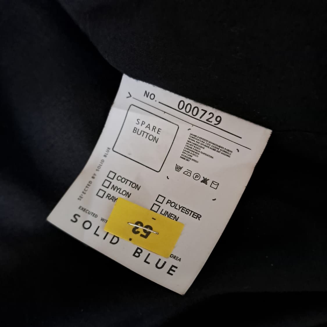 (택포) 솔리드블루 이태리 디자인 리얼레더 스웨이드 자켓 50 B191 상품이미지8