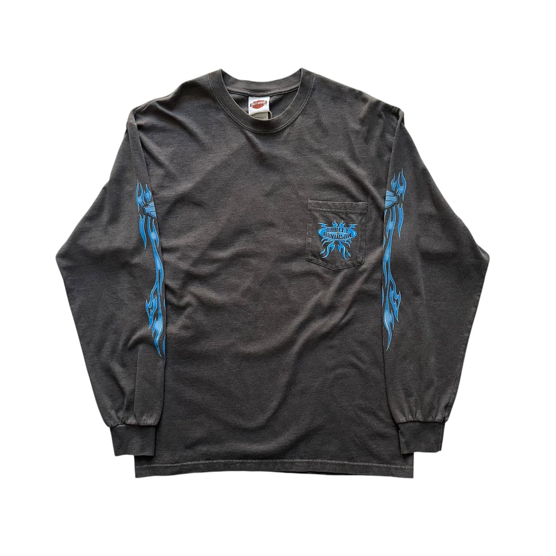 [100] 할리 데이비슨 블루 플레임 롱 슬리브 상품이미지1