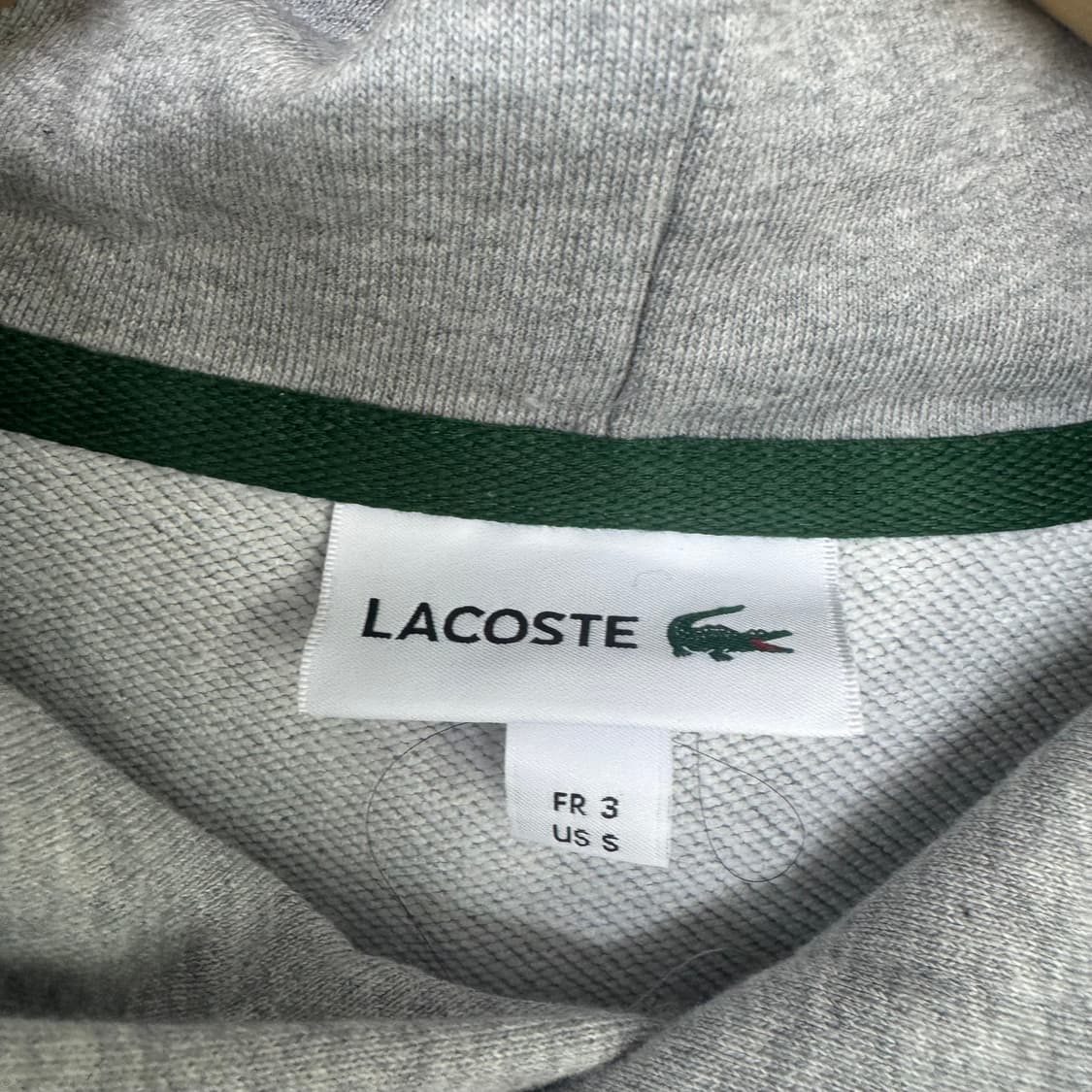 라코스테 로고 후드티  상품이미지3