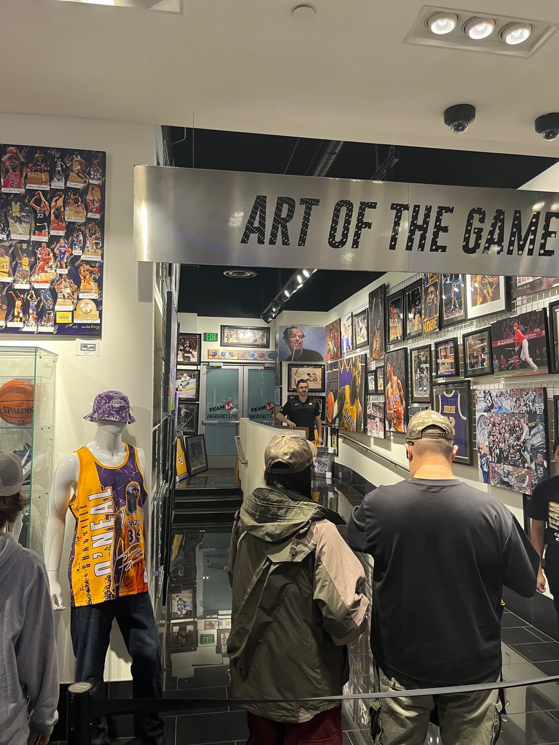 LA Lakers 항공점퍼 블랙 상품이미지8