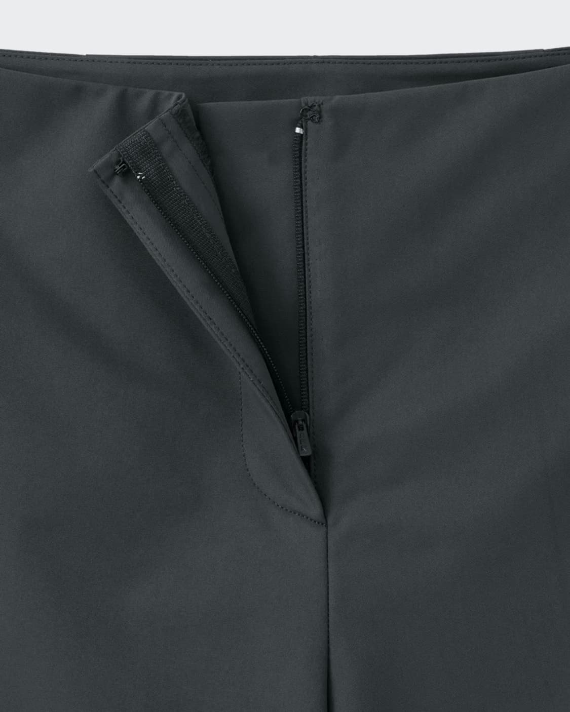 Cosmoss frill capri pants charcoal 새상품 상품이미지3