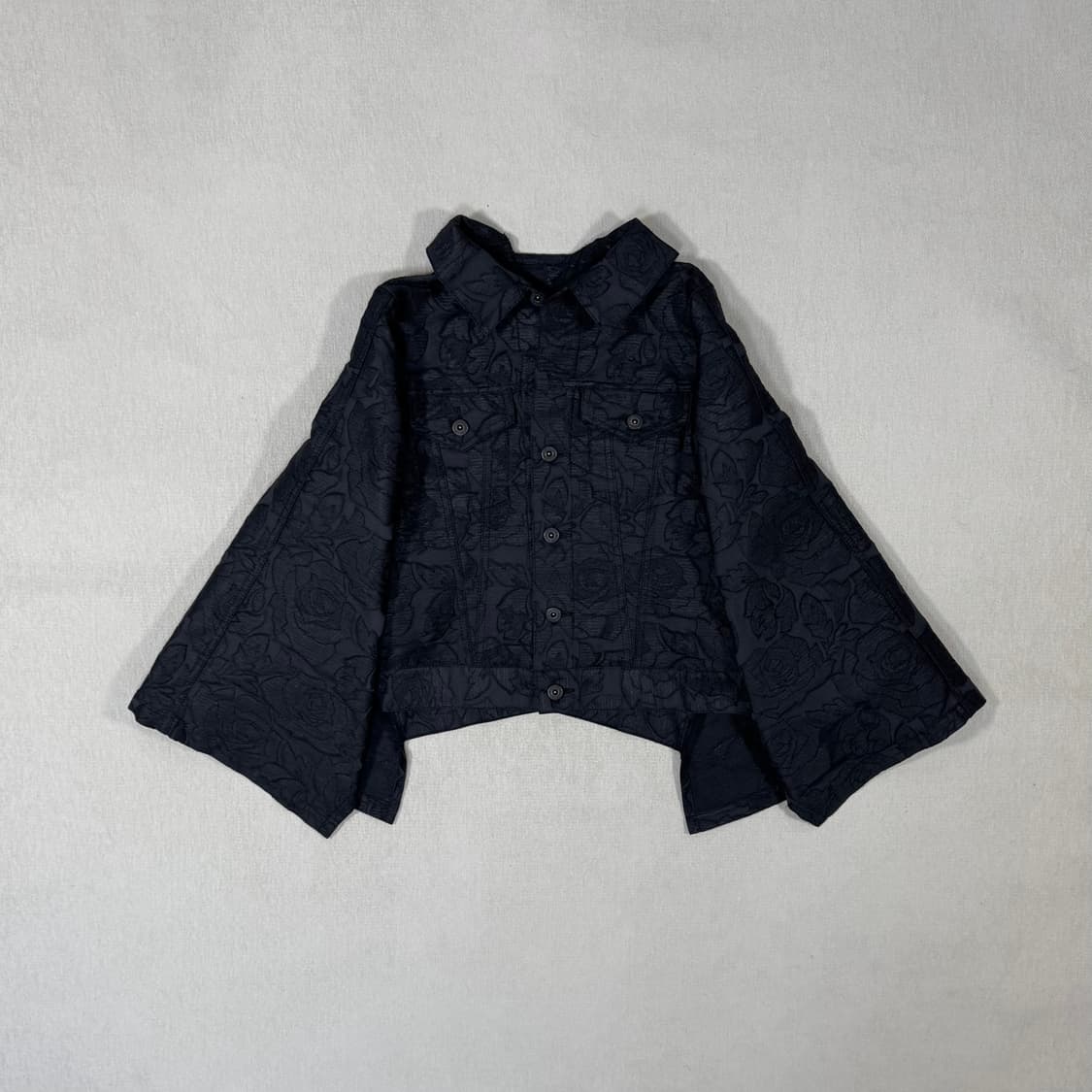 22SS Poncho Black Jacket 상품이미지1