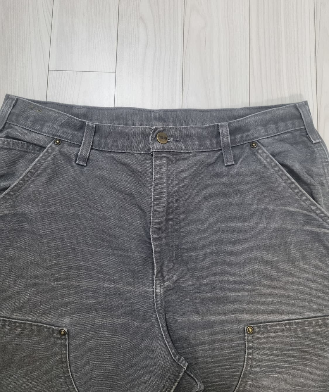 칼하트 더블니 카펜터 팬츠 B136 GVL 33X30 상품이미지3