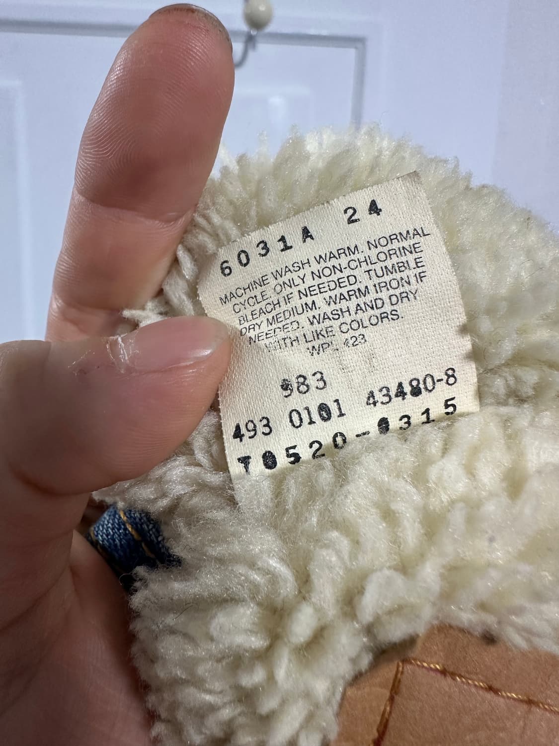 리바이스 70520-0315 쉐르파 데님 트러커자켓 상품이미지5