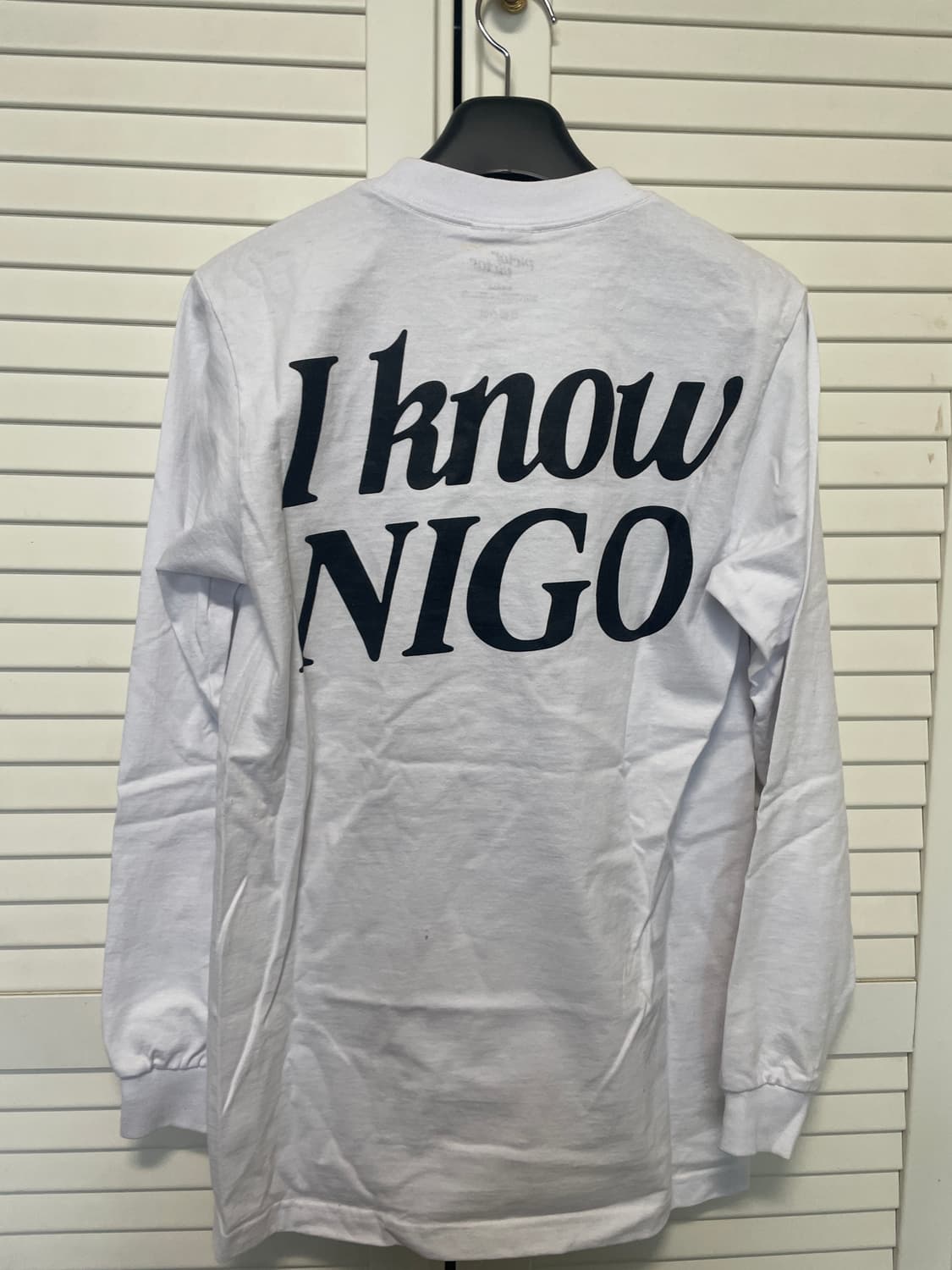 Nigo x Victor Victor, White sleeve 흰 긴팔 상품이미지2