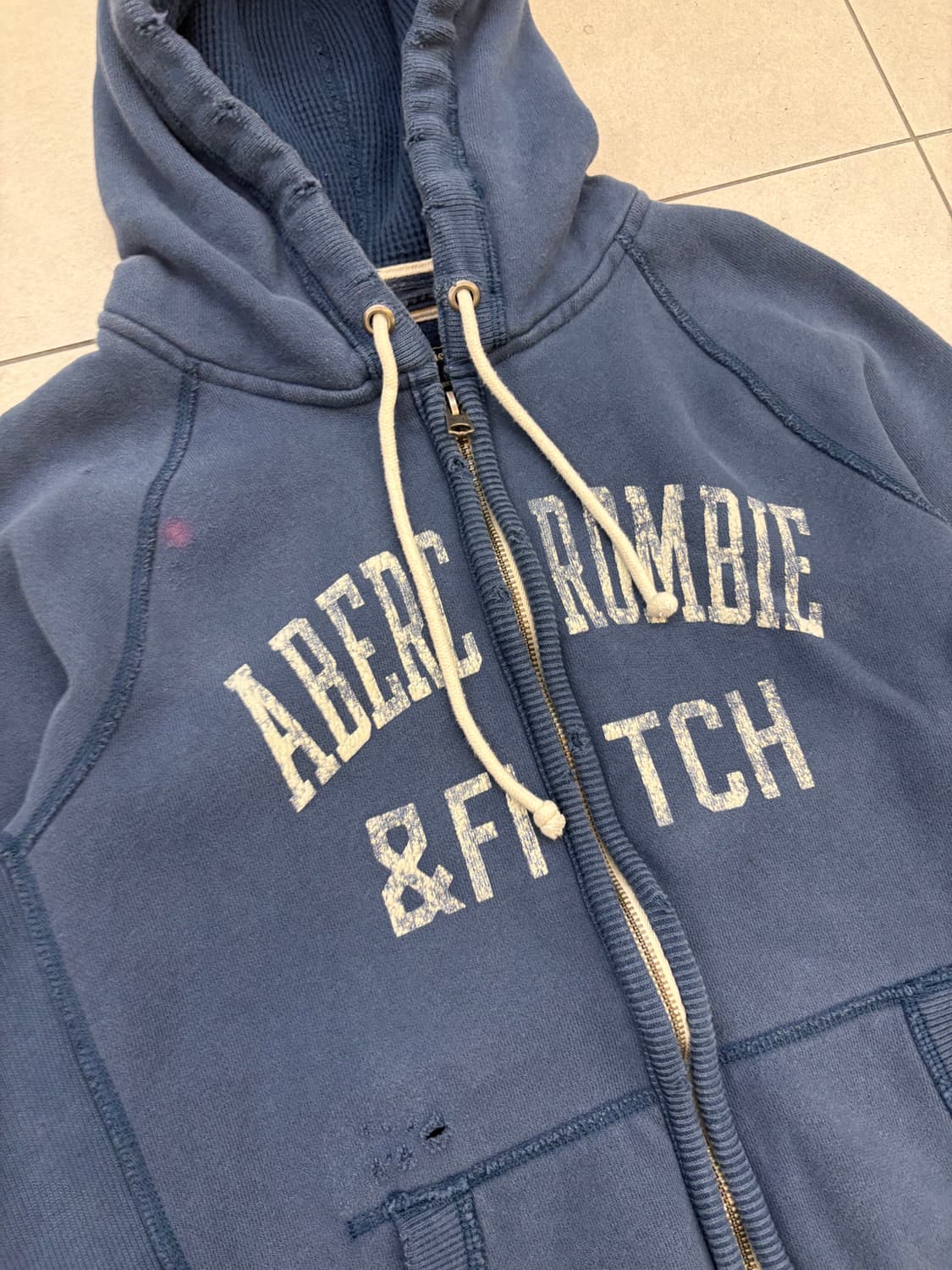 아베크롬비 피치 워싱 후드집업 상품이미지4