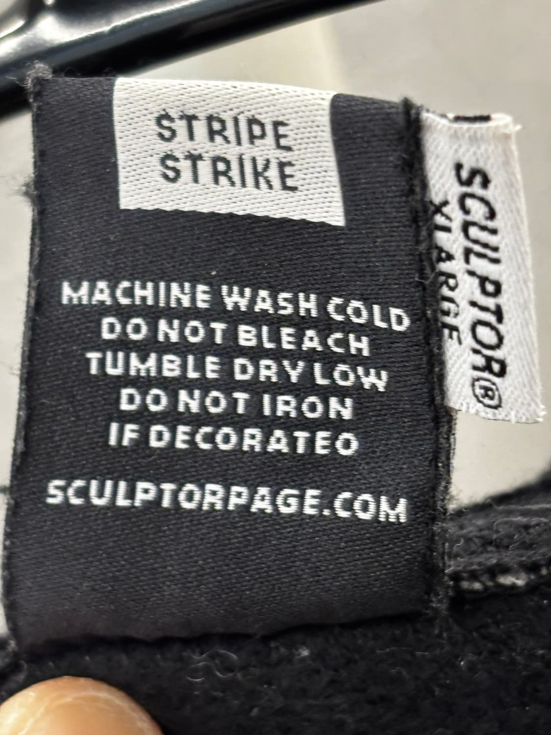 SCULPTOR 스트라이프 맨투맨 티셔츠 XL 상품이미지5