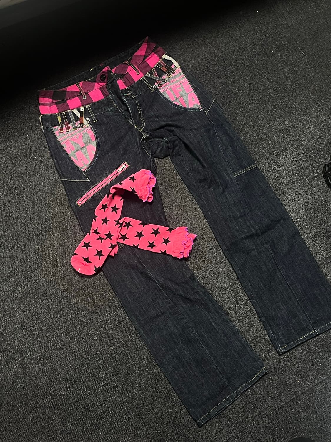 Emo&Scene mood Denim pants 상품이미지1