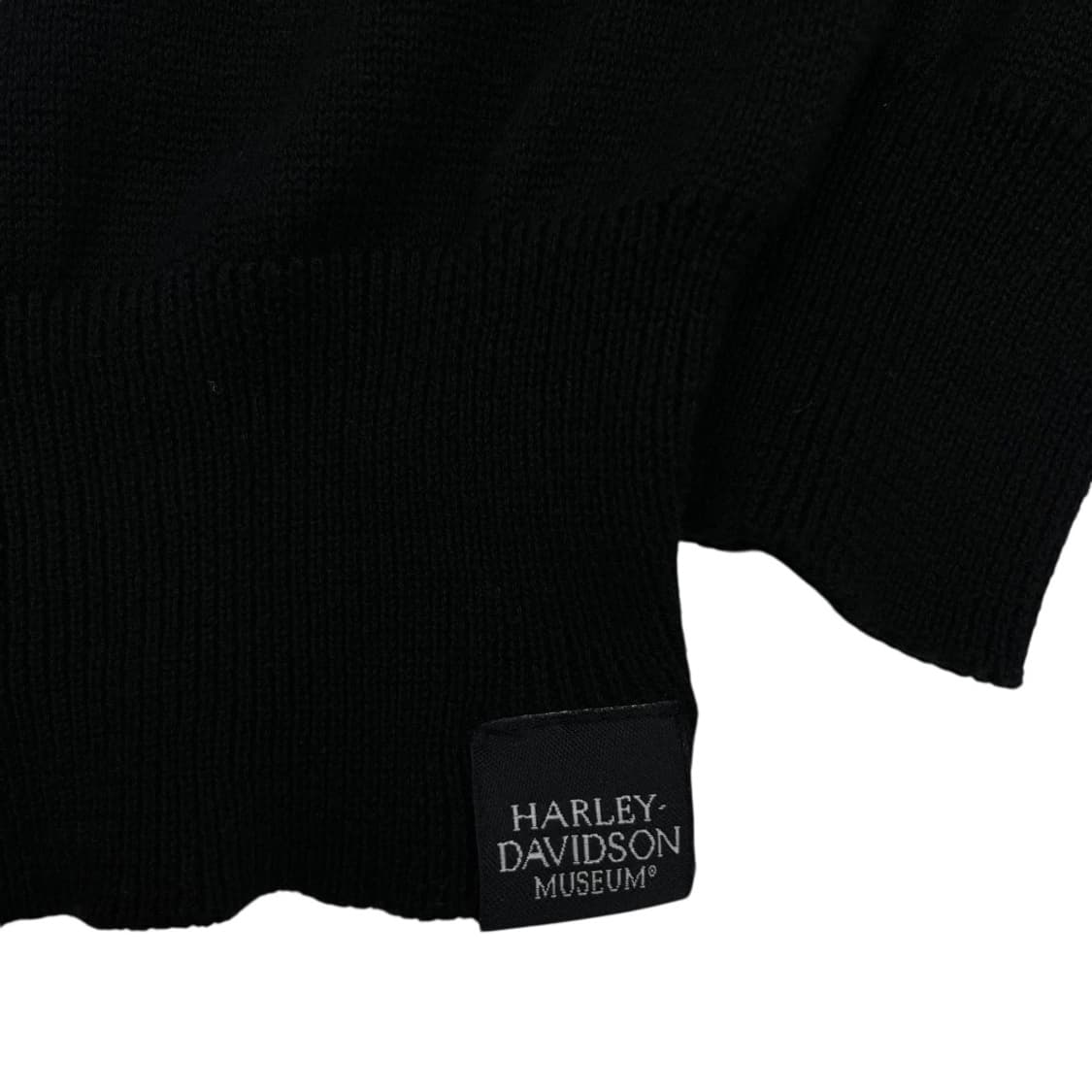 할리 데이비슨 센터로고 블랙 니트 L 상품이미지7