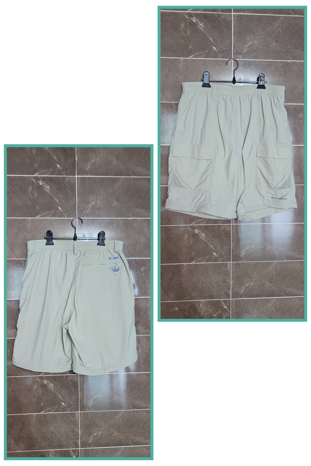 (남성32-33인치) 컬럼비아 등산바지.반바지 2가지스타일 상품이미지2