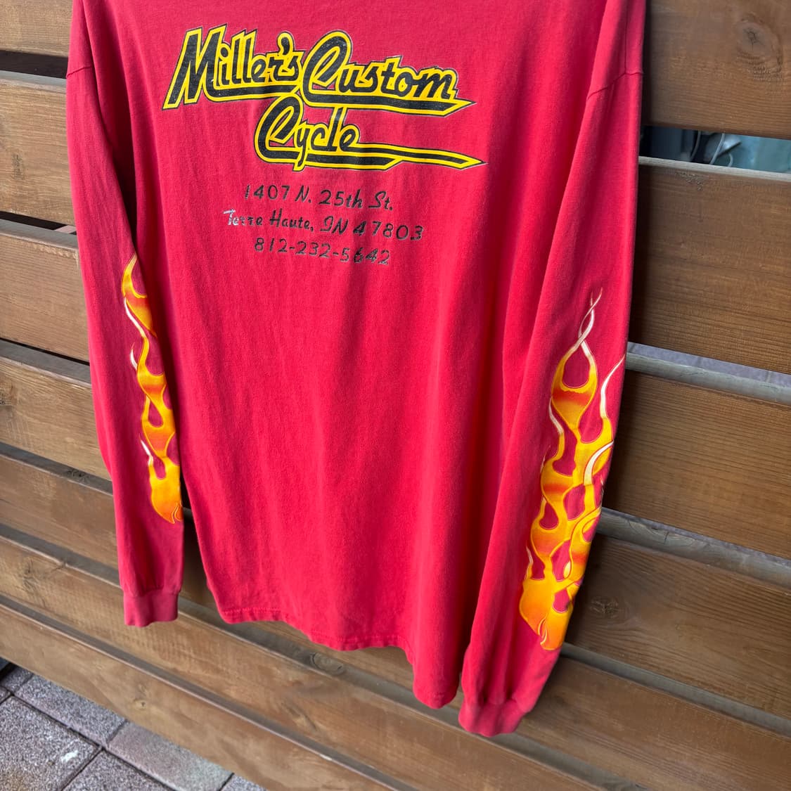 빈티지 헤인즈 롱슬리브 티셔츠 상품이미지5