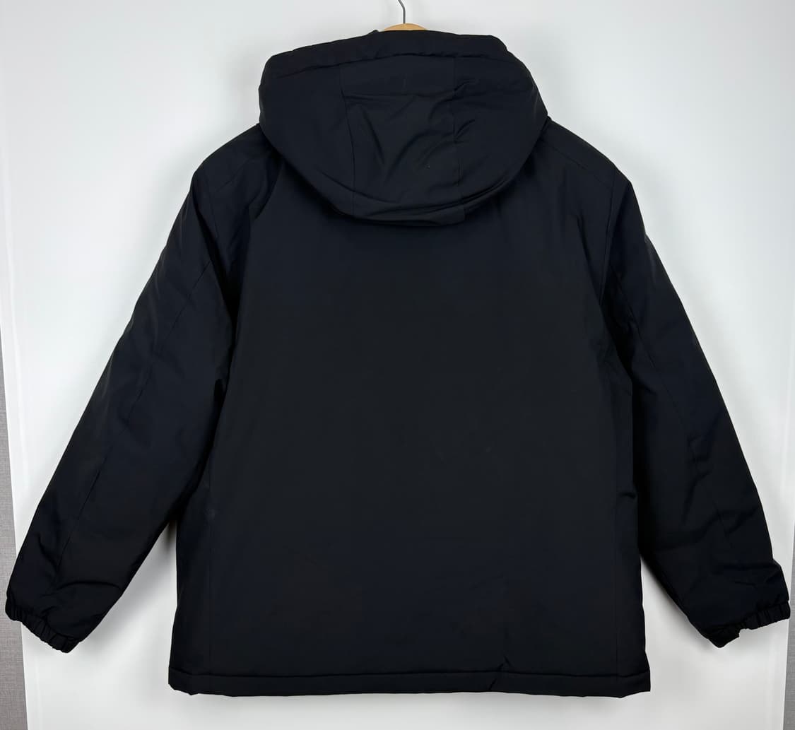 컬럼비아 블랙 후드 패딩 자켓 상품이미지4