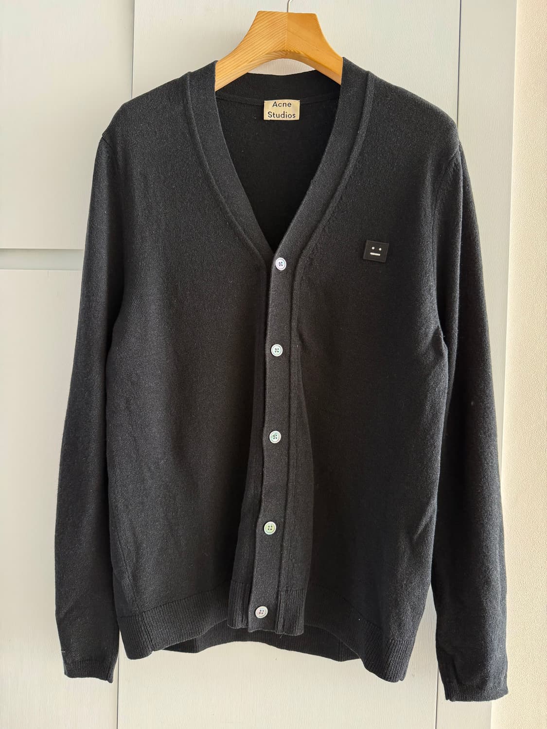 아크네 스튜디오 가디건 블랙 M 상품이미지1