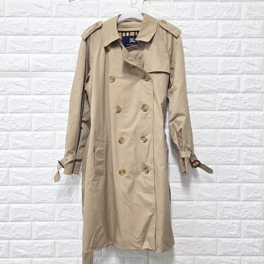 택포_ 버버리 런던 더블 트렌치 코트M 상품이미지1
