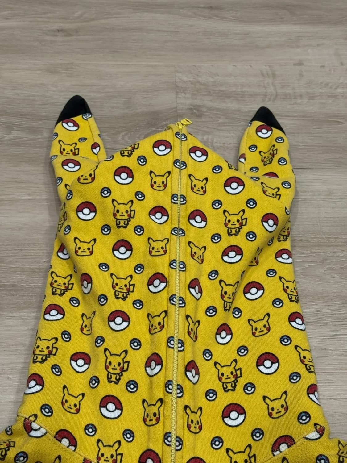 베이프x포켓몬 피카츄 풀 후디 집업 M 상품이미지3