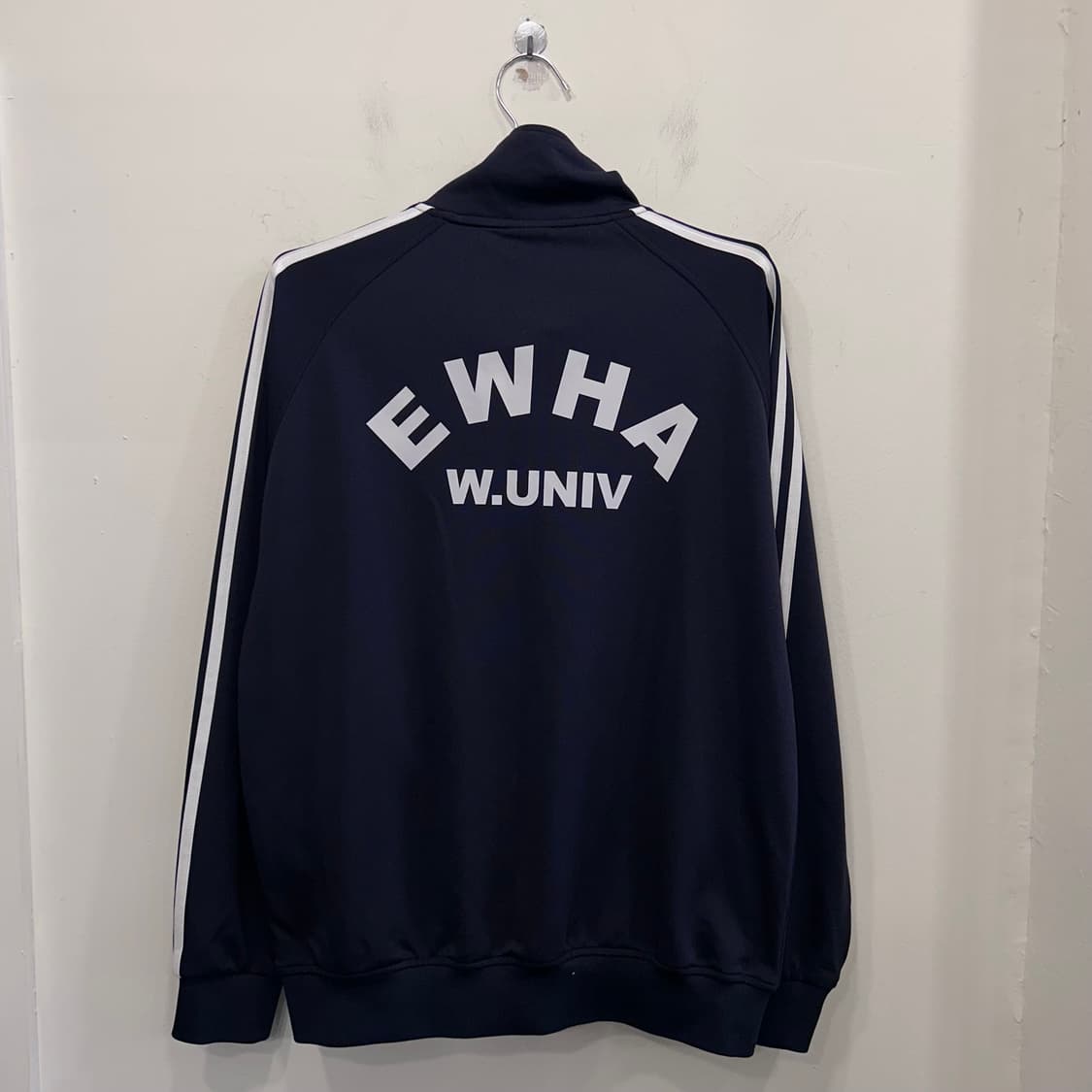 아디다스 이화여대 로고 래글런 트랙탑 져지 상품이미지5