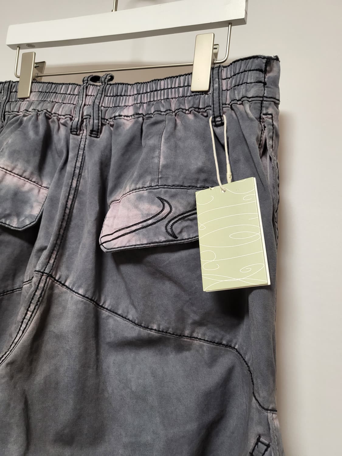 XTONZ 뒷밴딩 워싱 코튼팬츠 상품이미지5