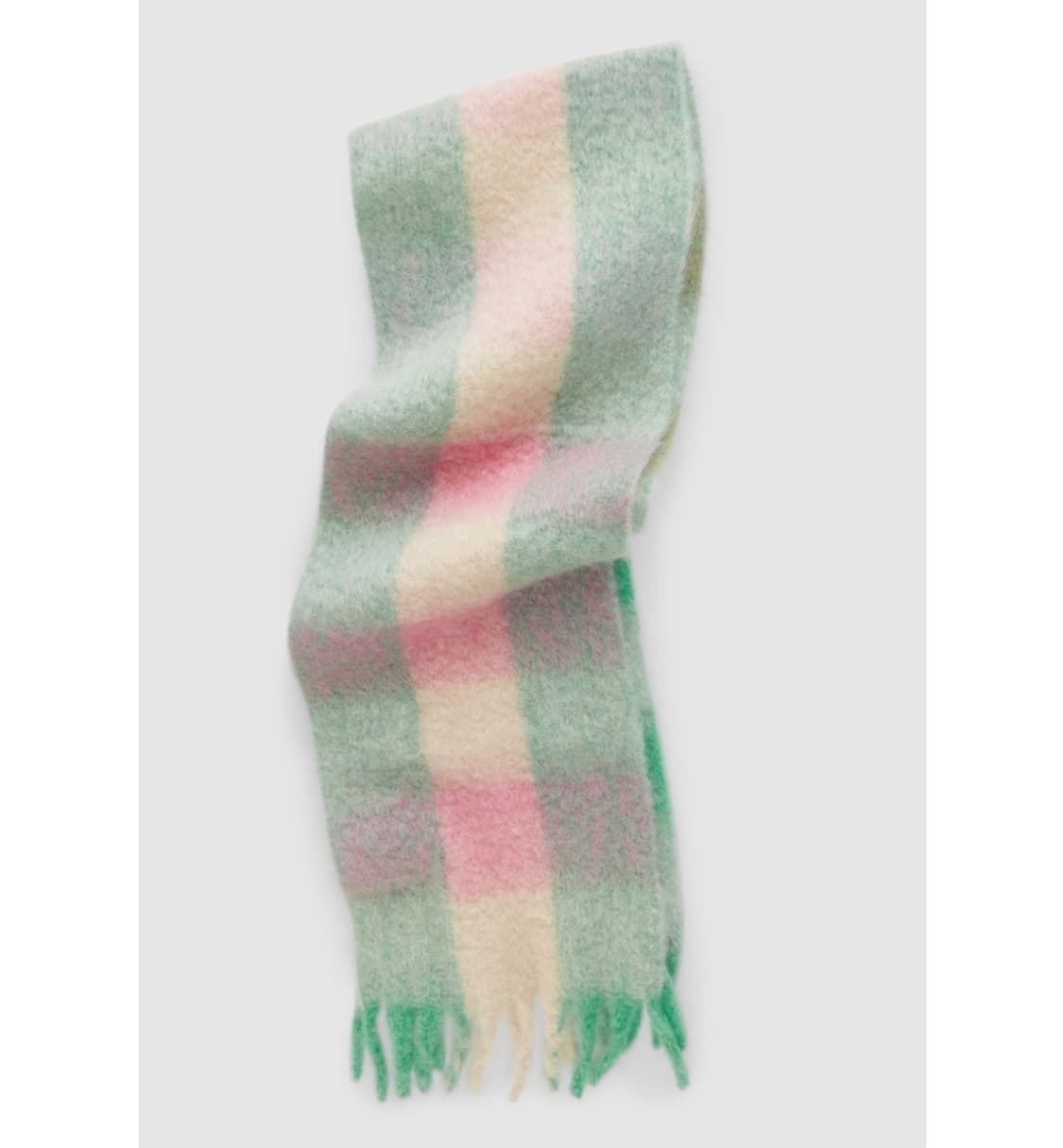 COS 코스 모헤어 체크 머플러 상품이미지5