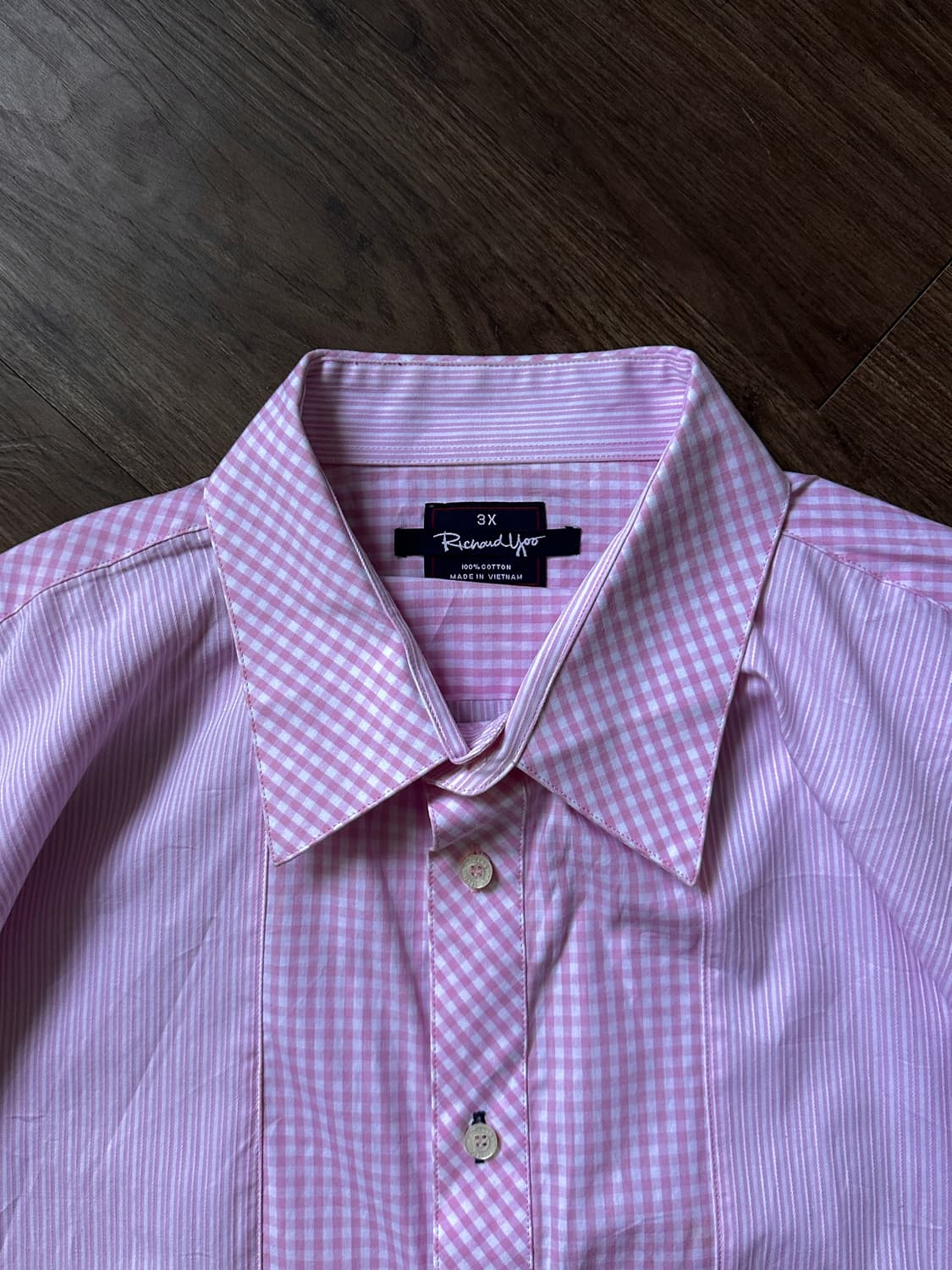 Richard Yoo 슈페리어 오버 패턴 믹스 셔츠 상품이미지10