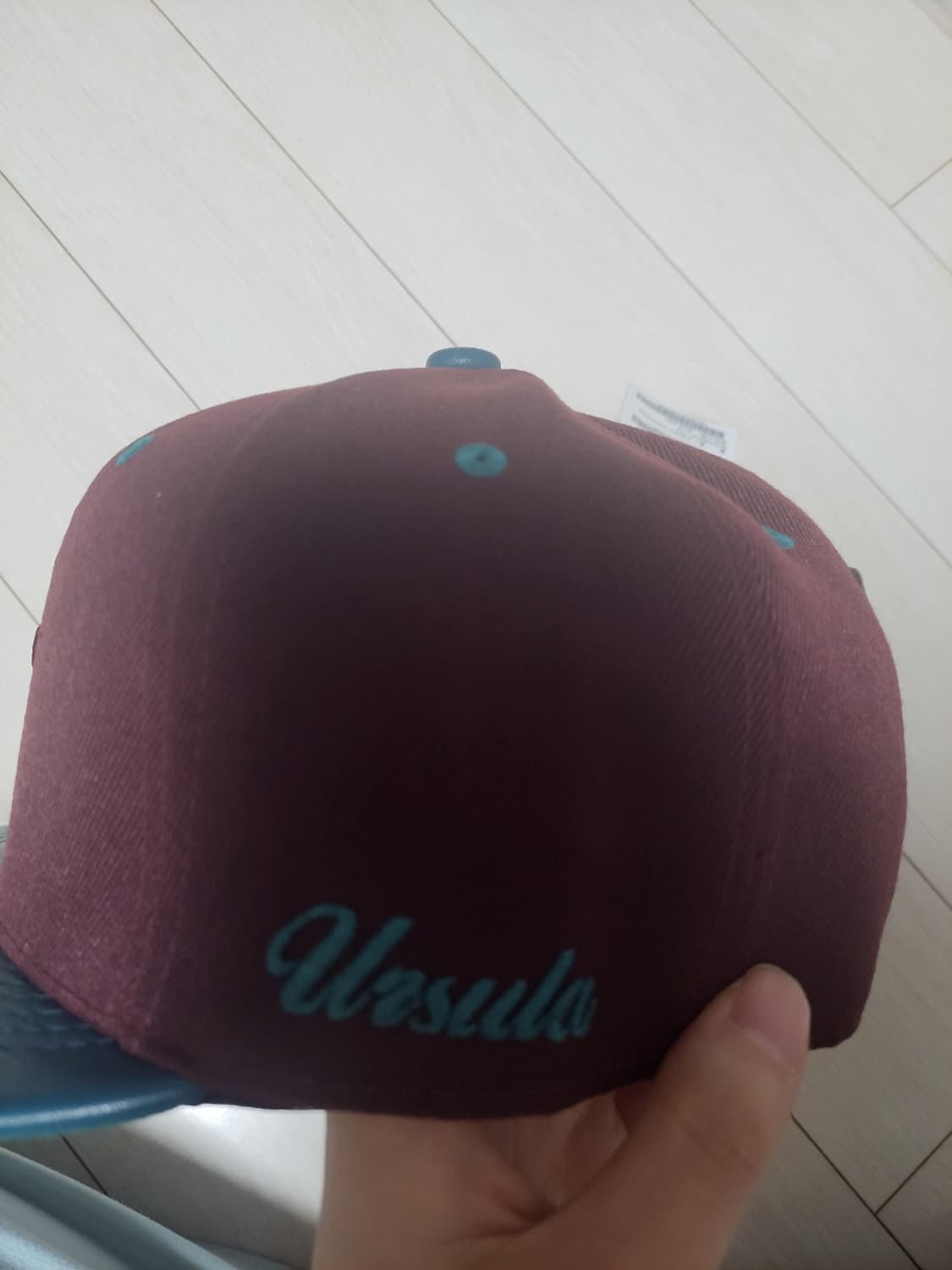 급처새상품!햇츠온X디즈니콜라보 인어공주마녀모자스냅뱁 리즈리사st나이키st 상품이미지5