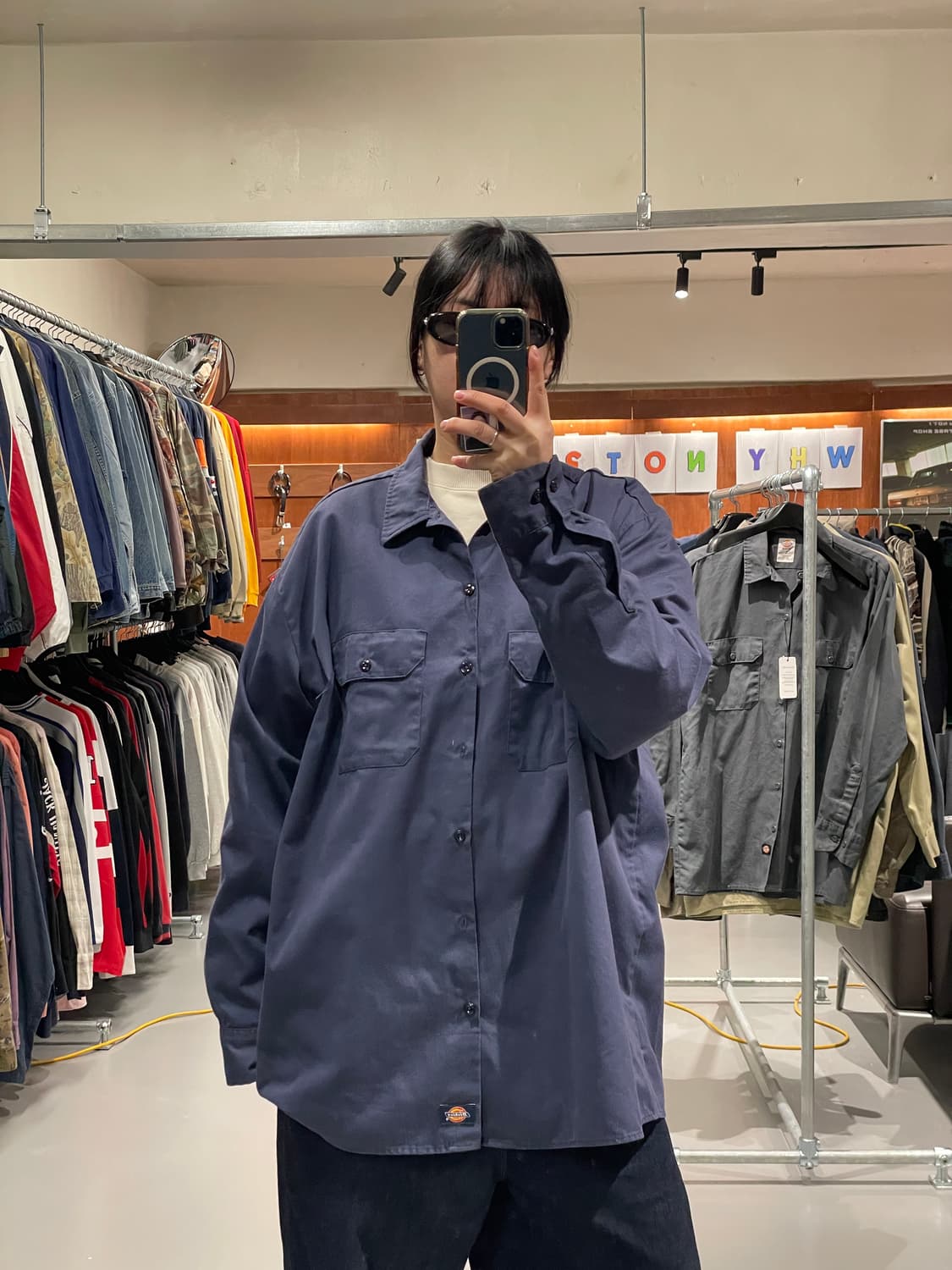 디키즈 워크 셔츠 상품이미지3