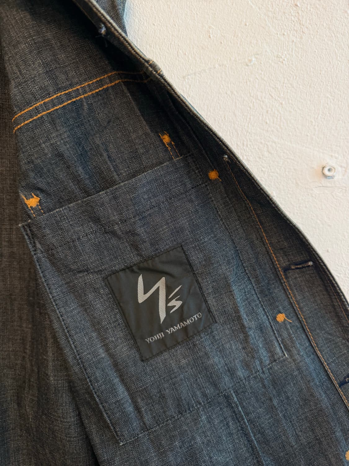 요지야마모토 데님자켓 상품이미지9