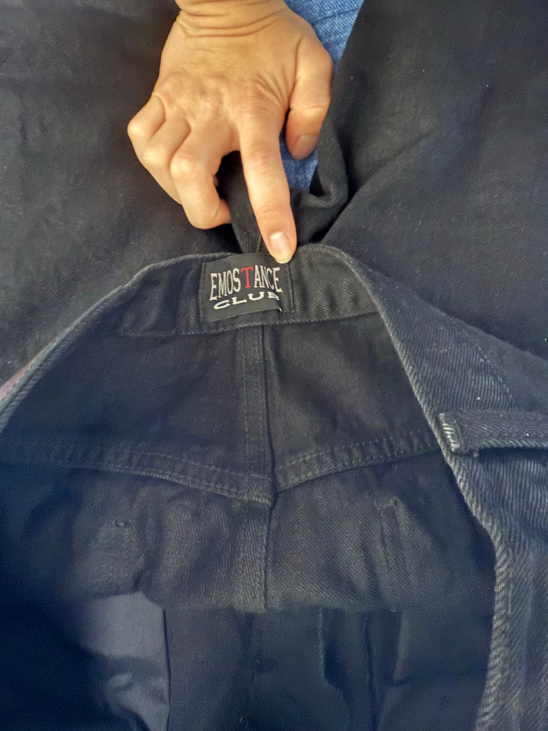 에모 레더 패치 플레어진 1 상품이미지4